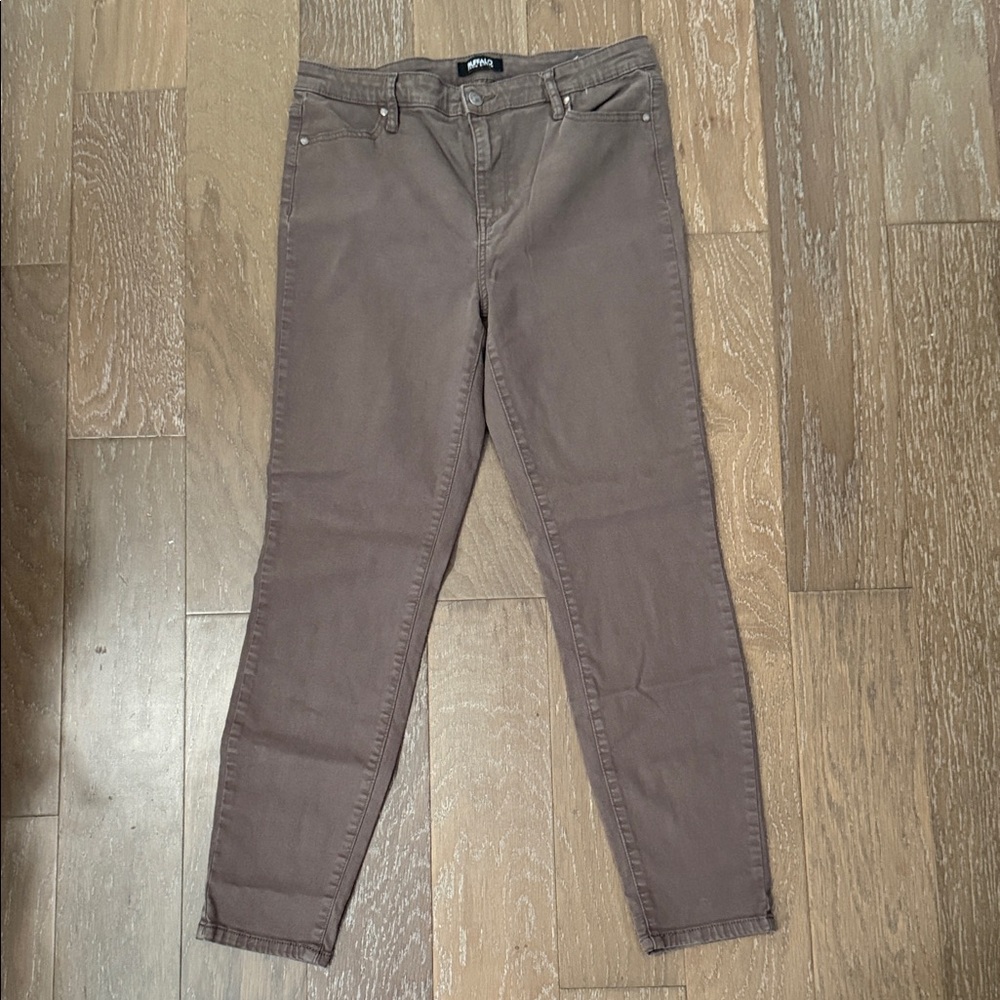 Buffalo David Bitton Women's Brown High Rise Jeans